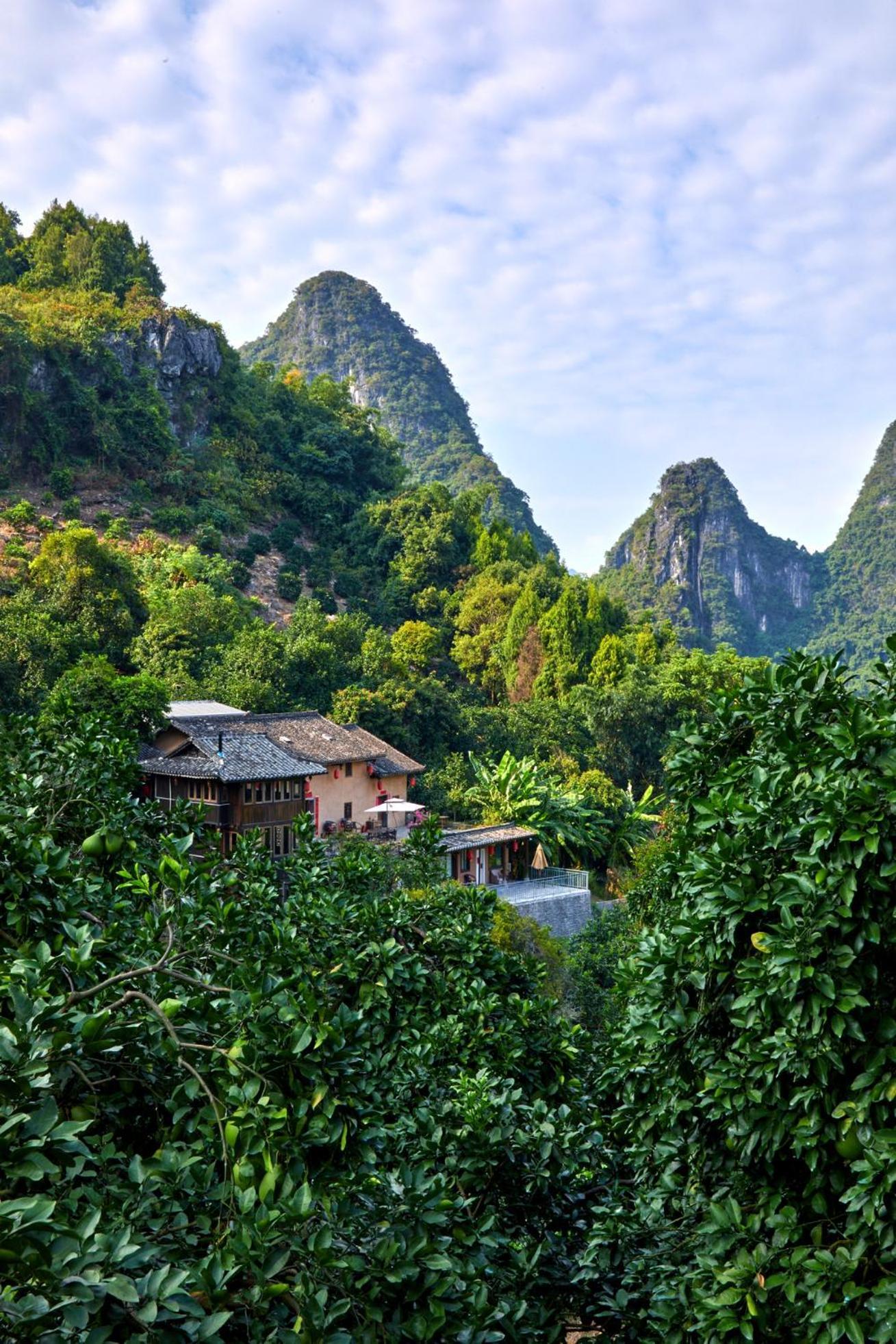 Yangshuo Yunshe Mountain Guesthouse Екстериор снимка