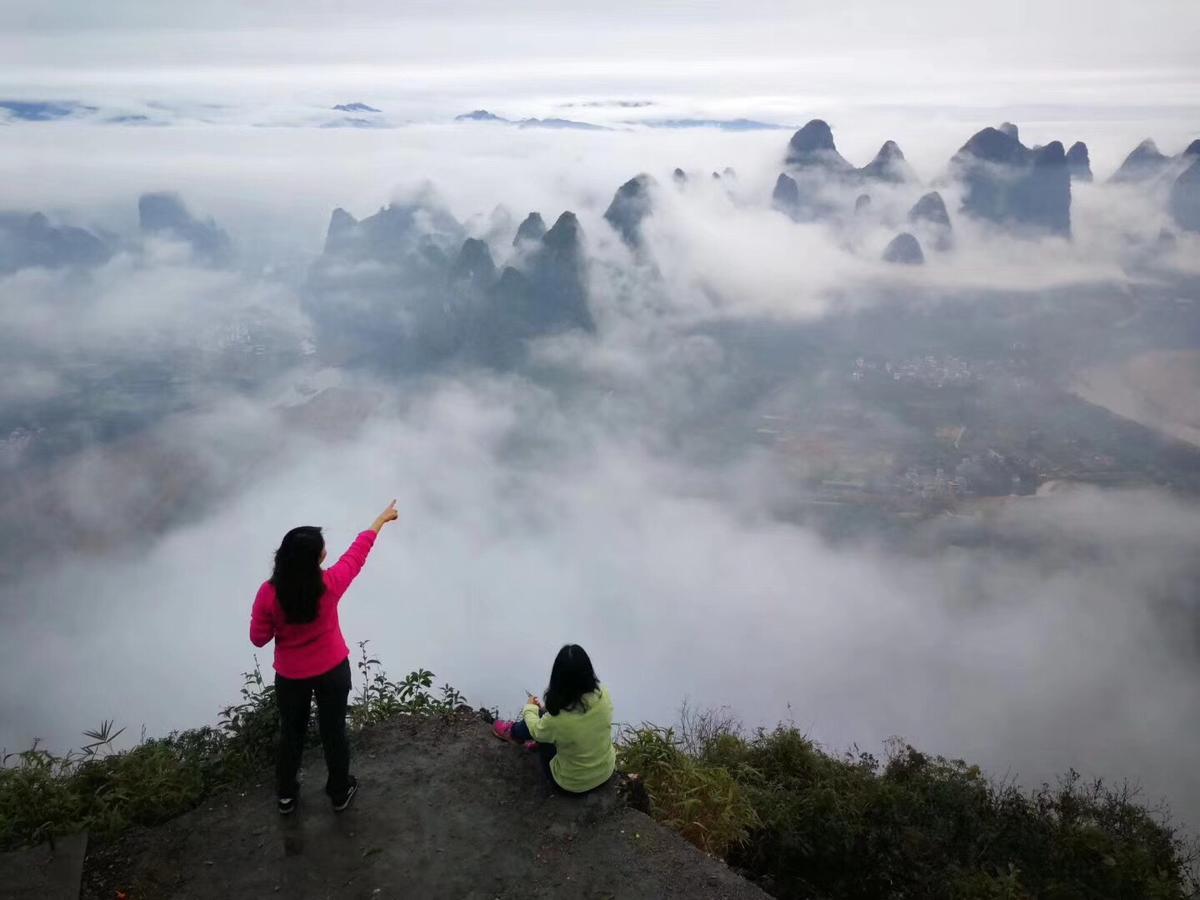 Yangshuo Yunshe Mountain Guesthouse Екстериор снимка